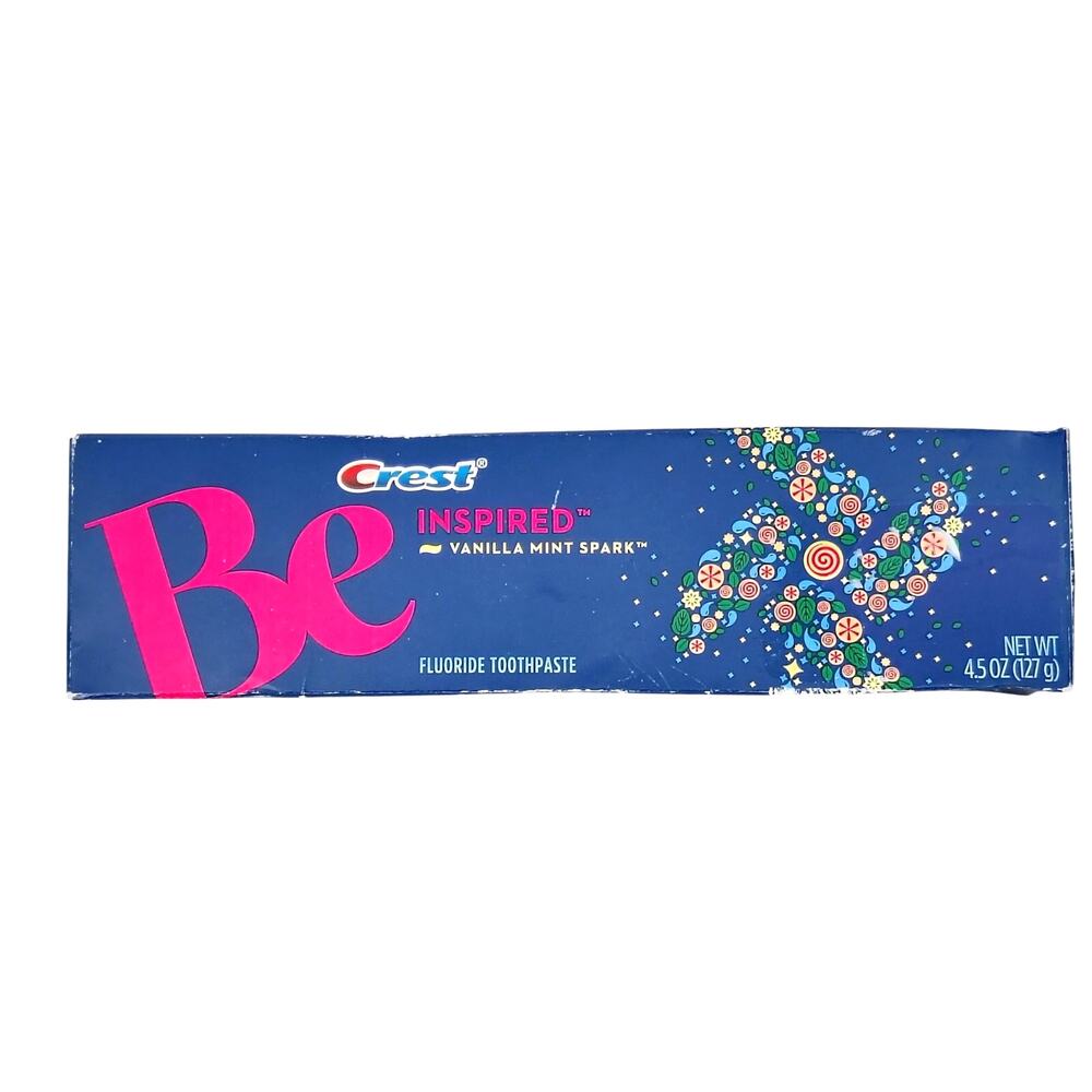 Colgate Be Inspired Vanilla Mint Spark Flouride Toothpaste 4.5 oz. Discontinued
